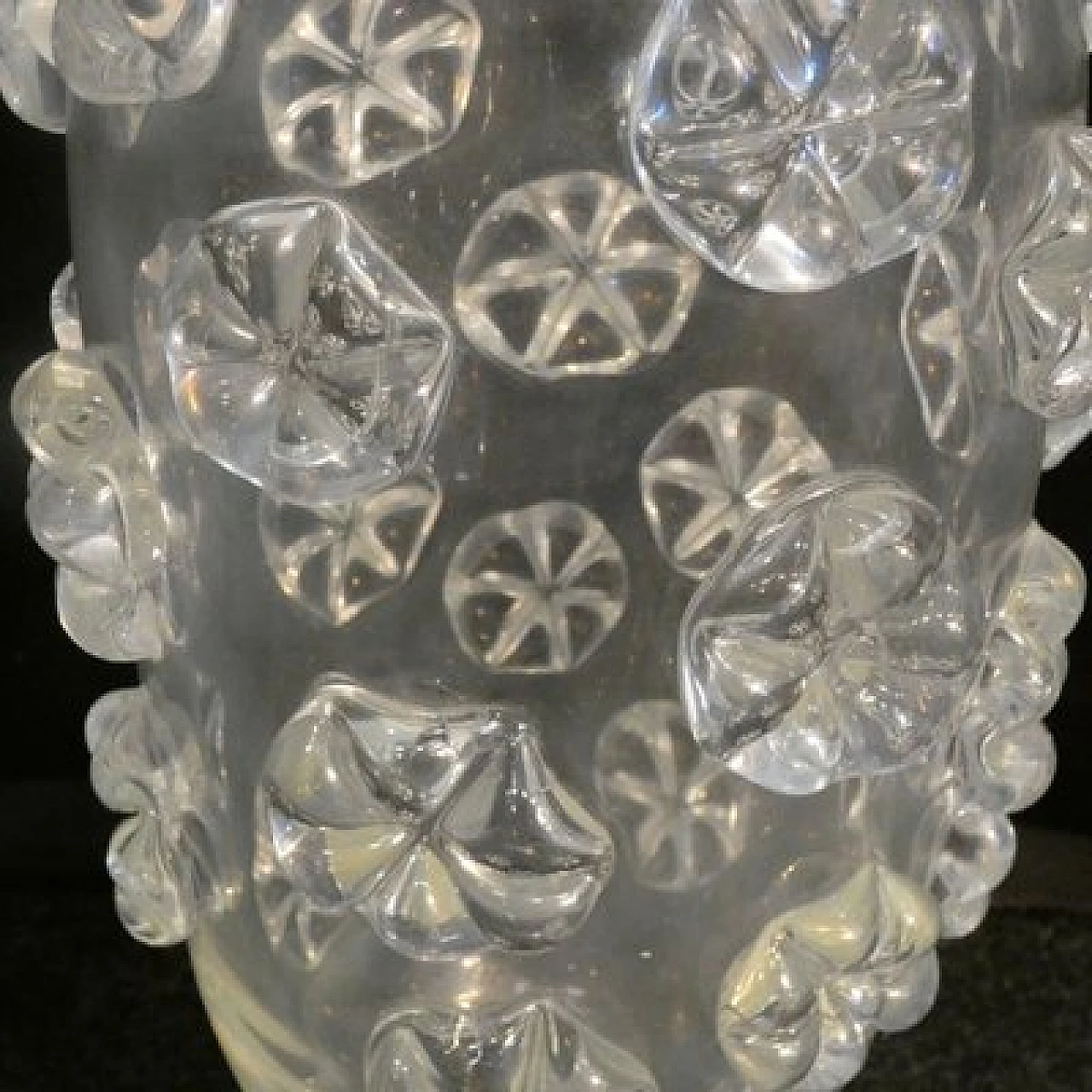 Murano glass vase with stars by Ercole Barovier, 1964 6