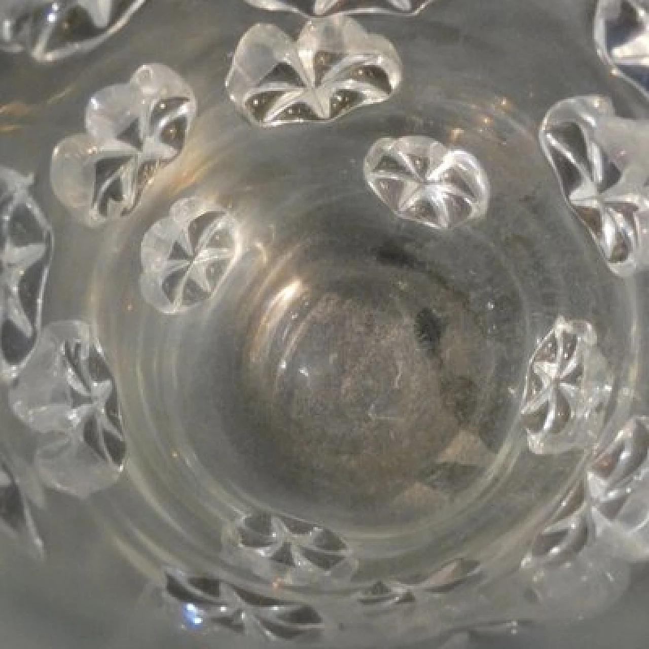 Vaso in vetro di Murano con stelle di Ercole Barovier, 1964 10