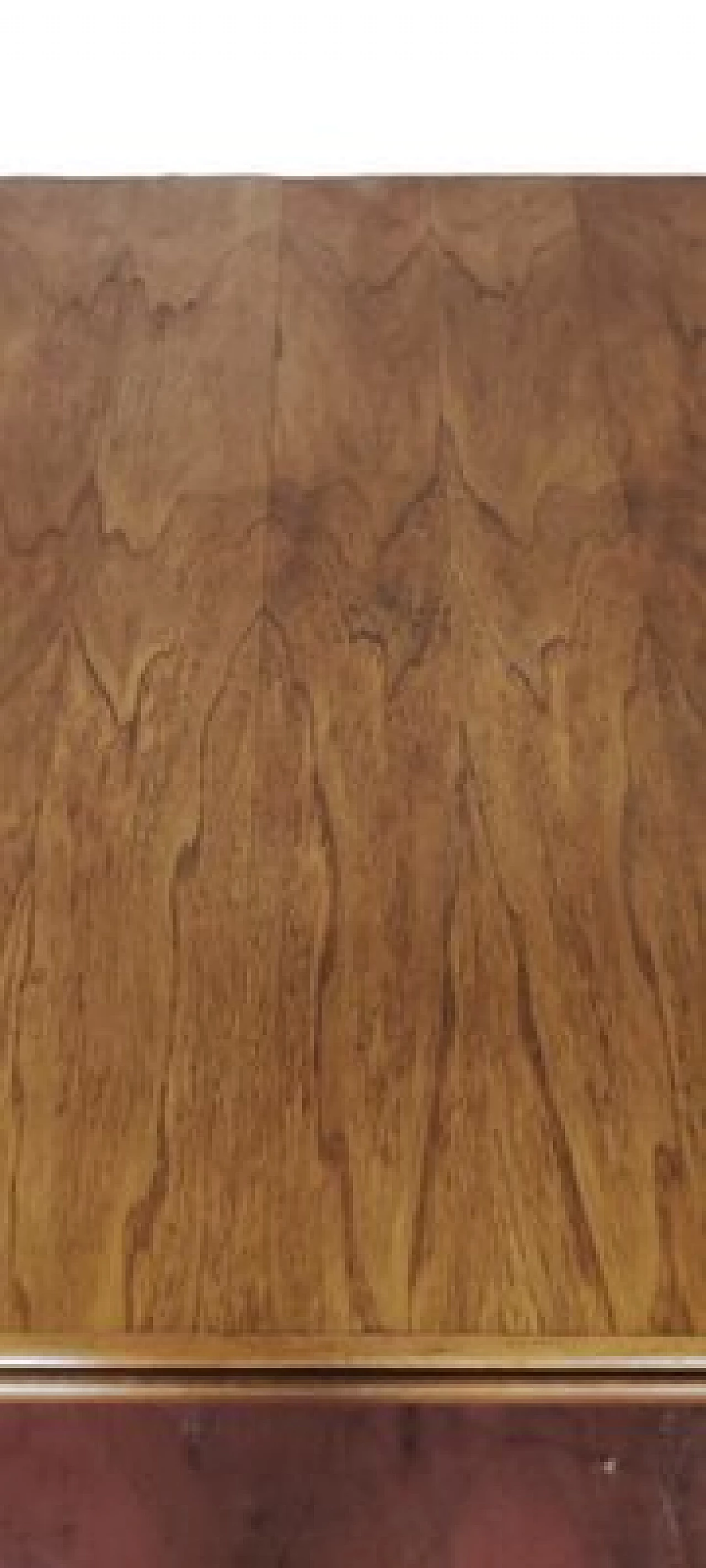 Walnut coffee table attributed to Afra & Tobia Scarpa for Stildomus Torcello, 1966 3