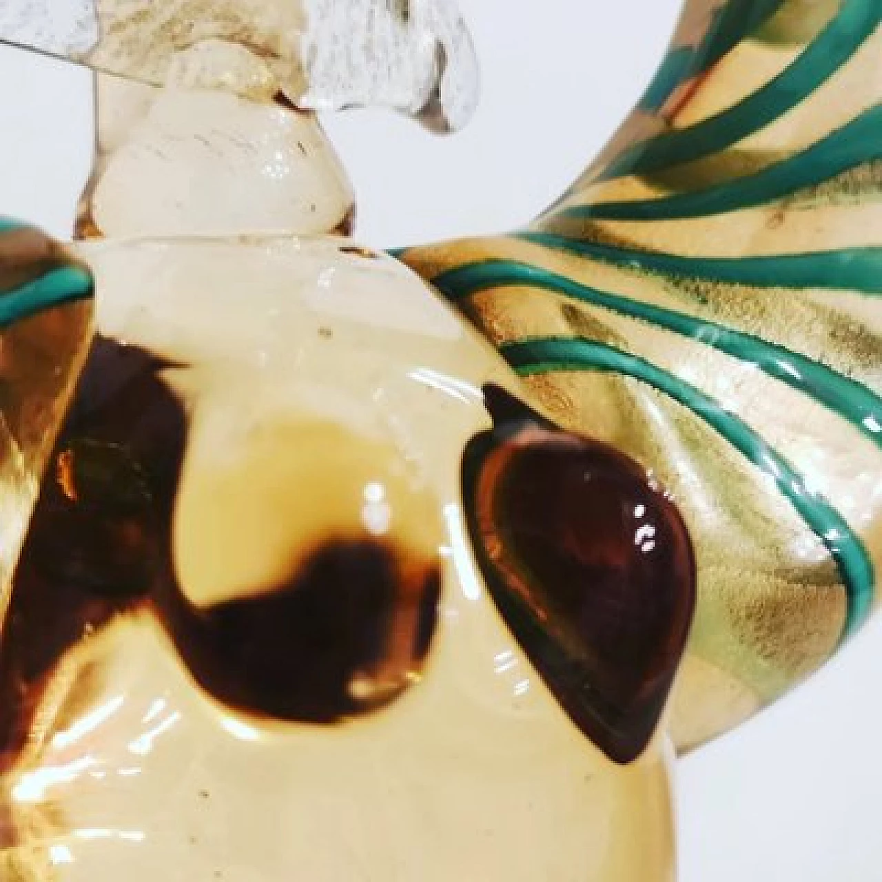 Odalisque candleholder in Murano glass, 1950s 9