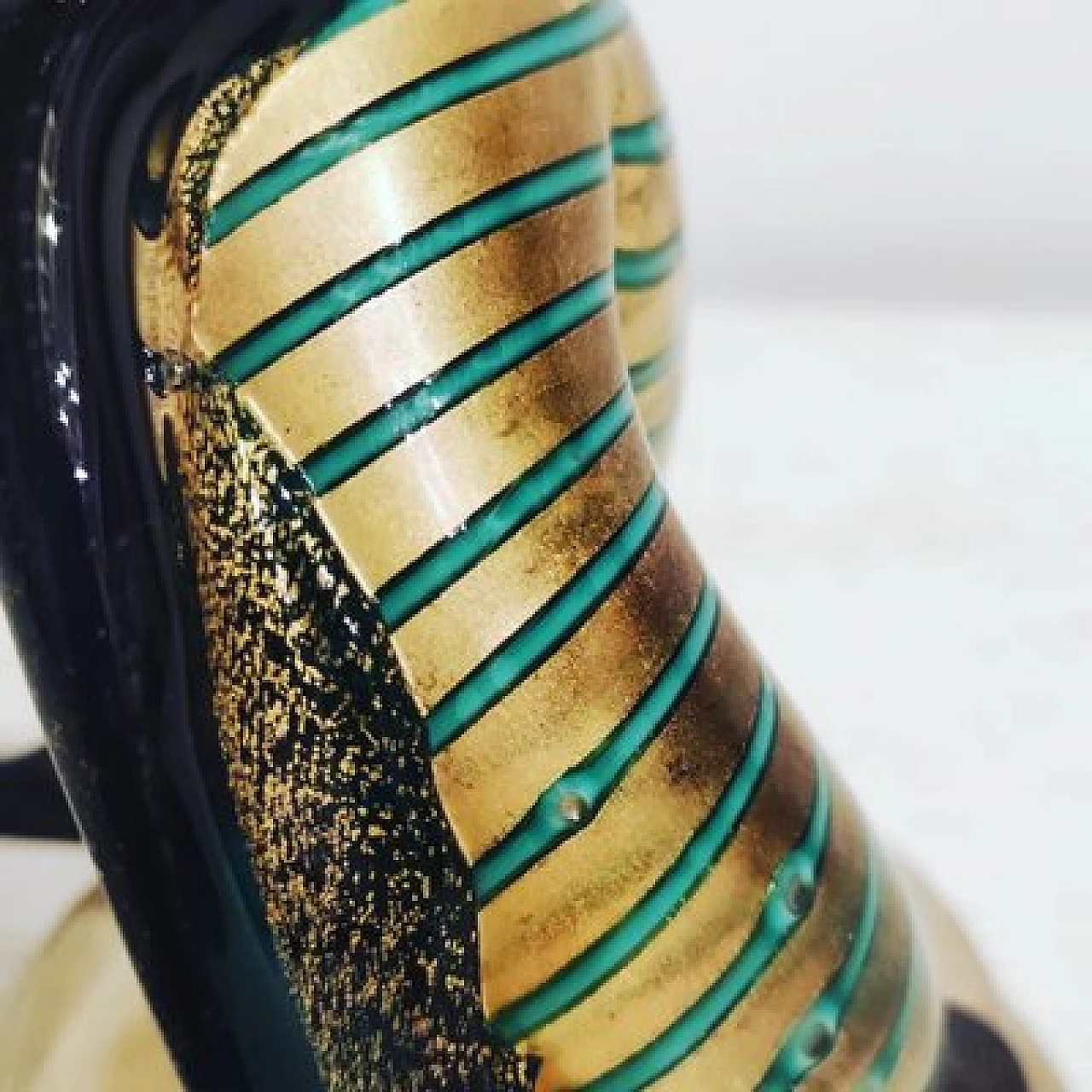 Odalisque candleholder in Murano glass, 1950s 12