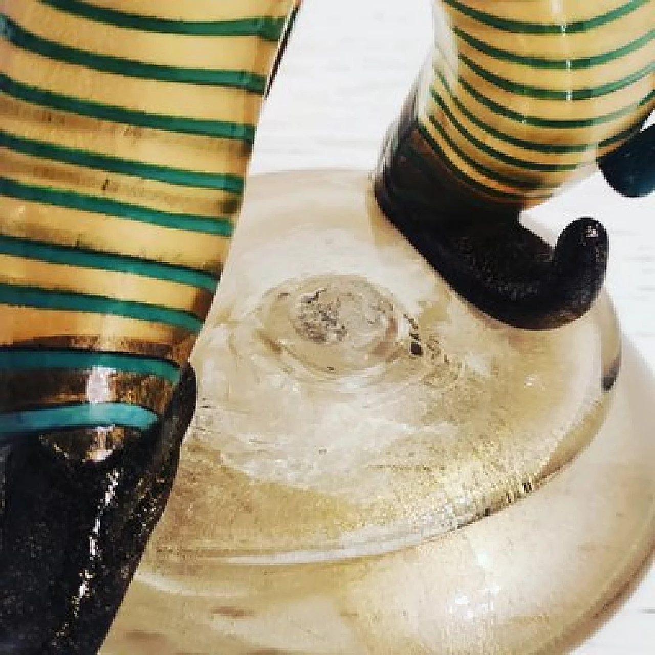 Odalisque candleholder in Murano glass, 1950s 14