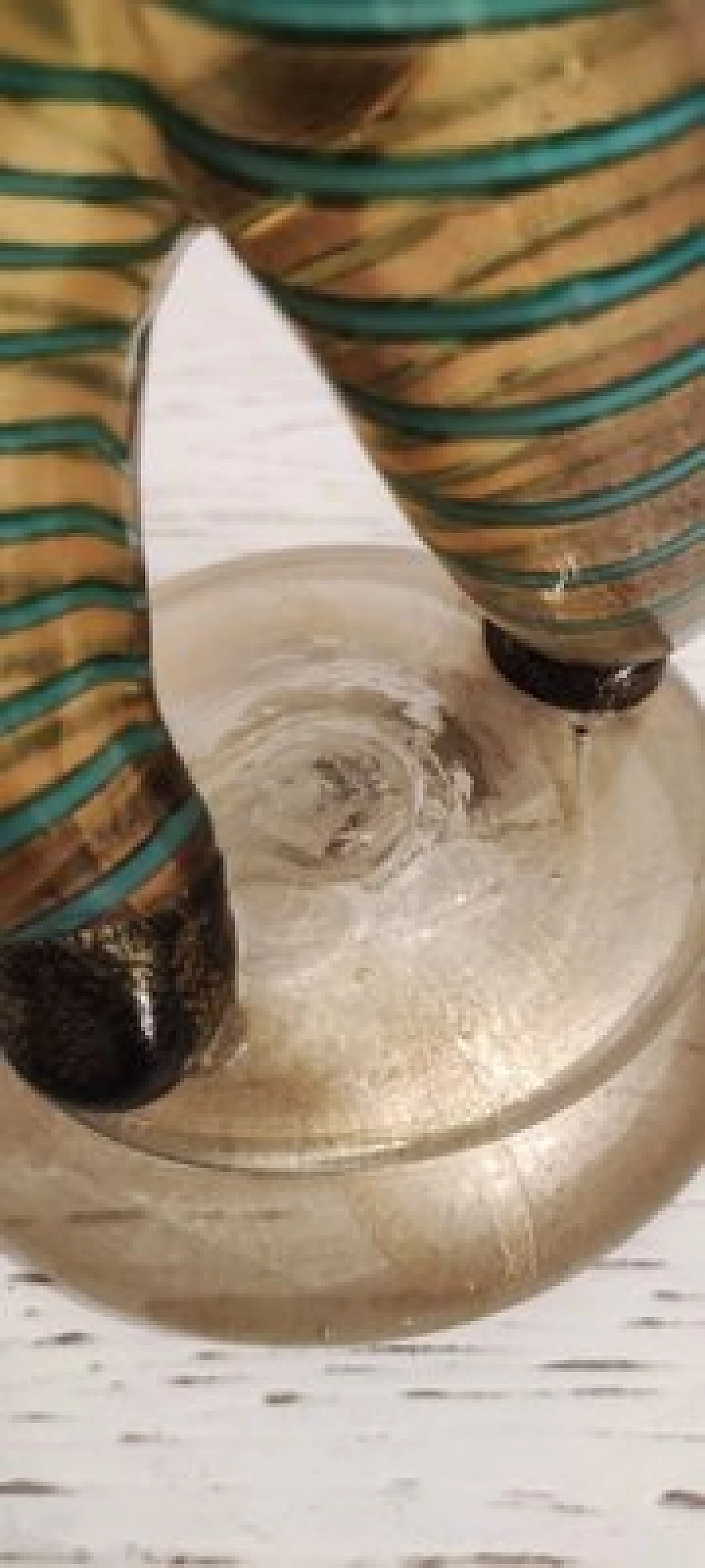 Odalisque candleholder in Murano glass, 1950s 16