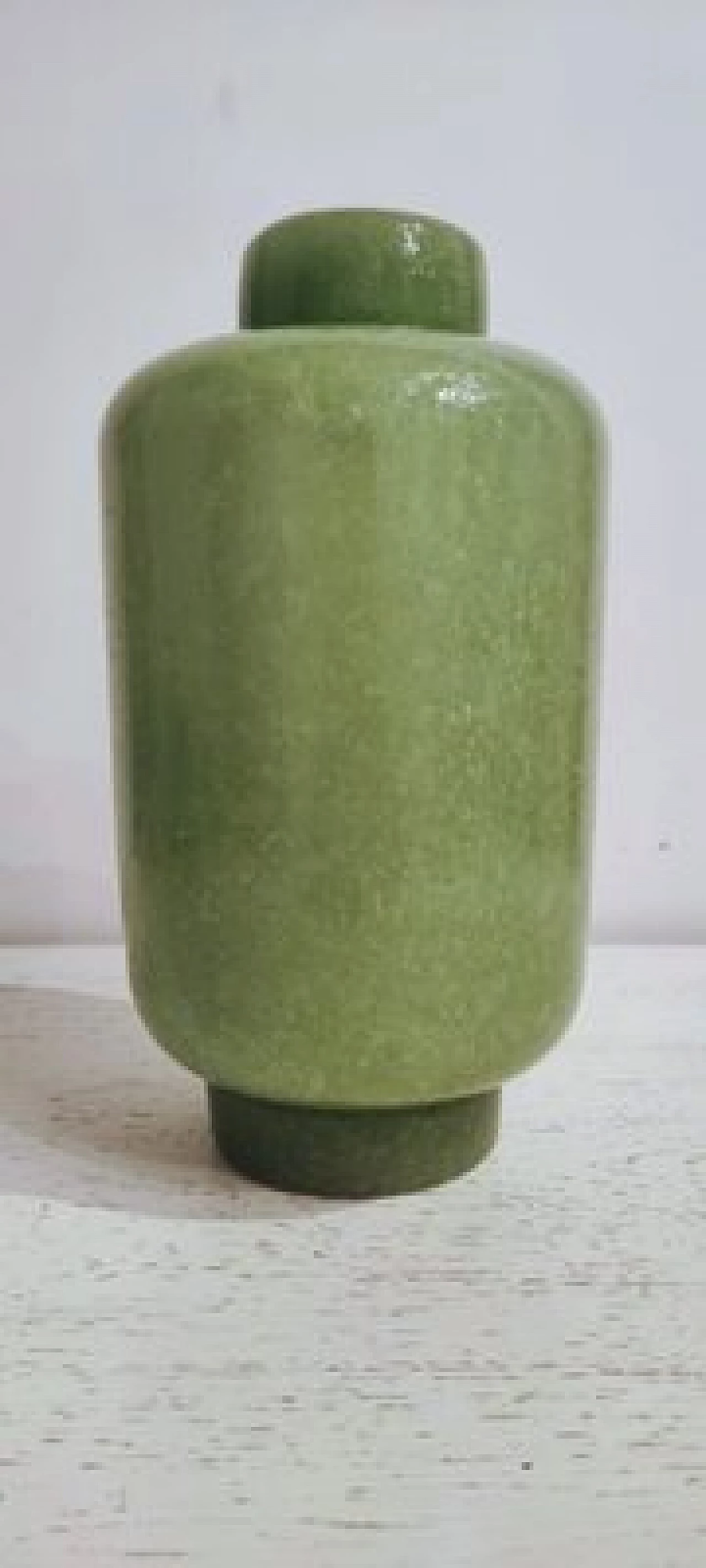 Vaso in vetro di Murano pulegoso attribuito a Flavio Poli per Seguso Vetri d'Arte, anni '30 2