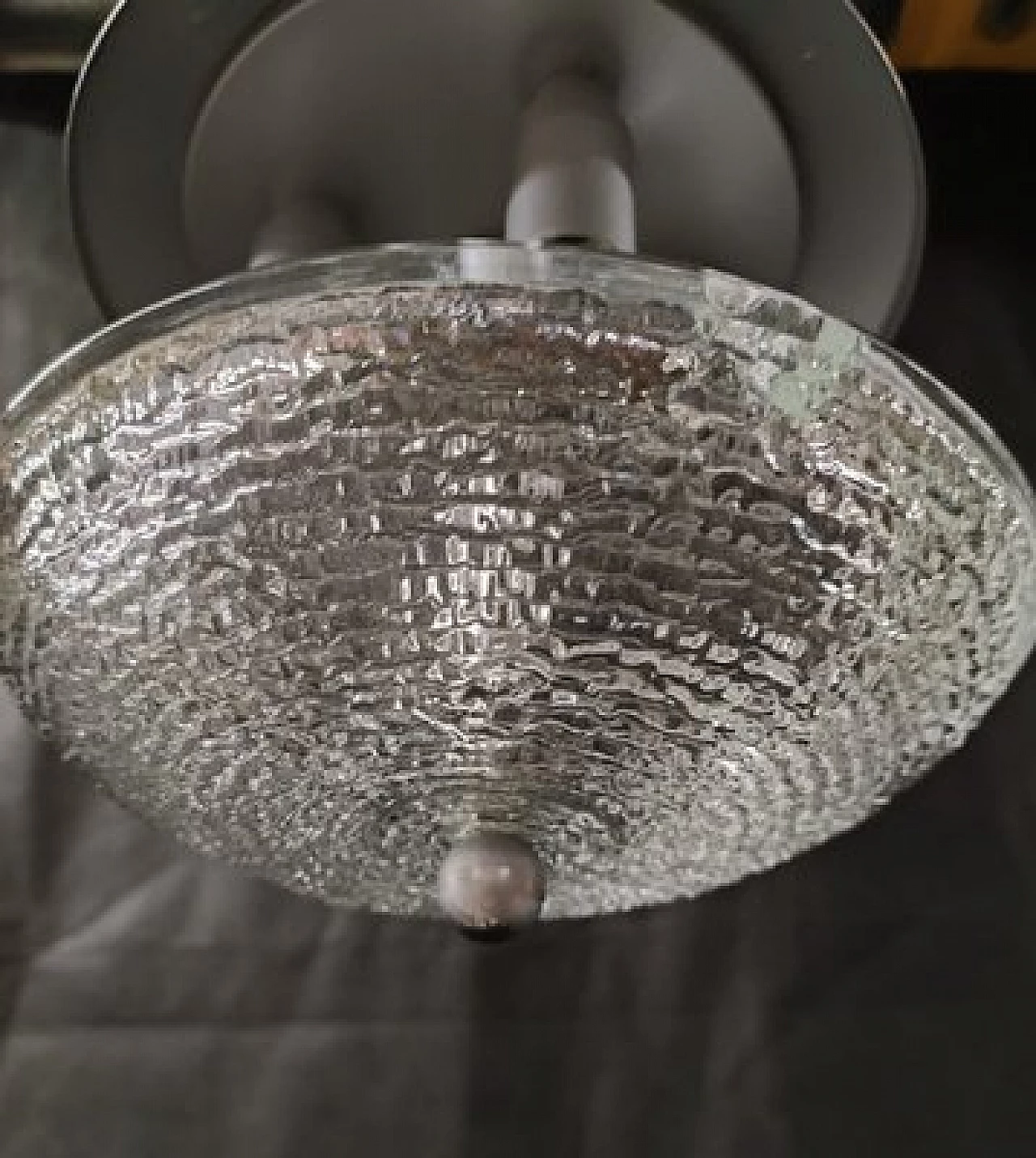 Murano glass chandelier attributed to Doria Leuchten, 1980s 5