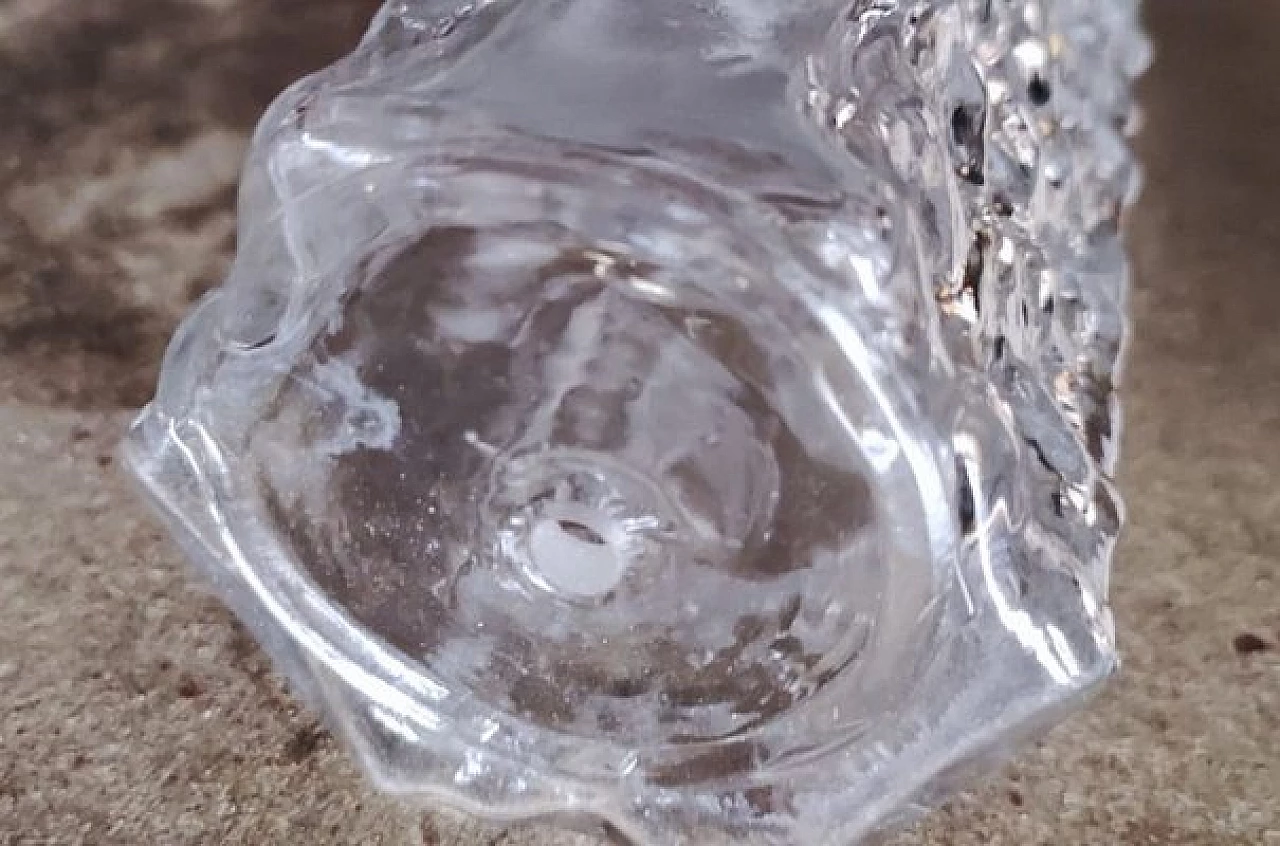 Murano glass chandelier attributed to Doria Leuchten, 1980s 9