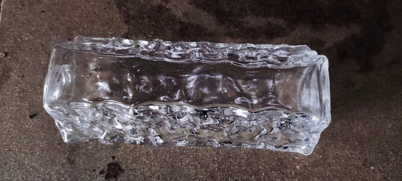 Murano glass chandelier attributed to Doria Leuchten, 1980s 11