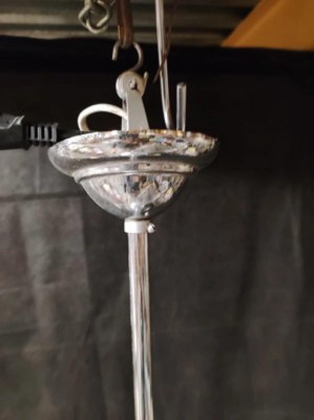 Murano glass chandelier attributed to Doria Leuchten, 1980s 16