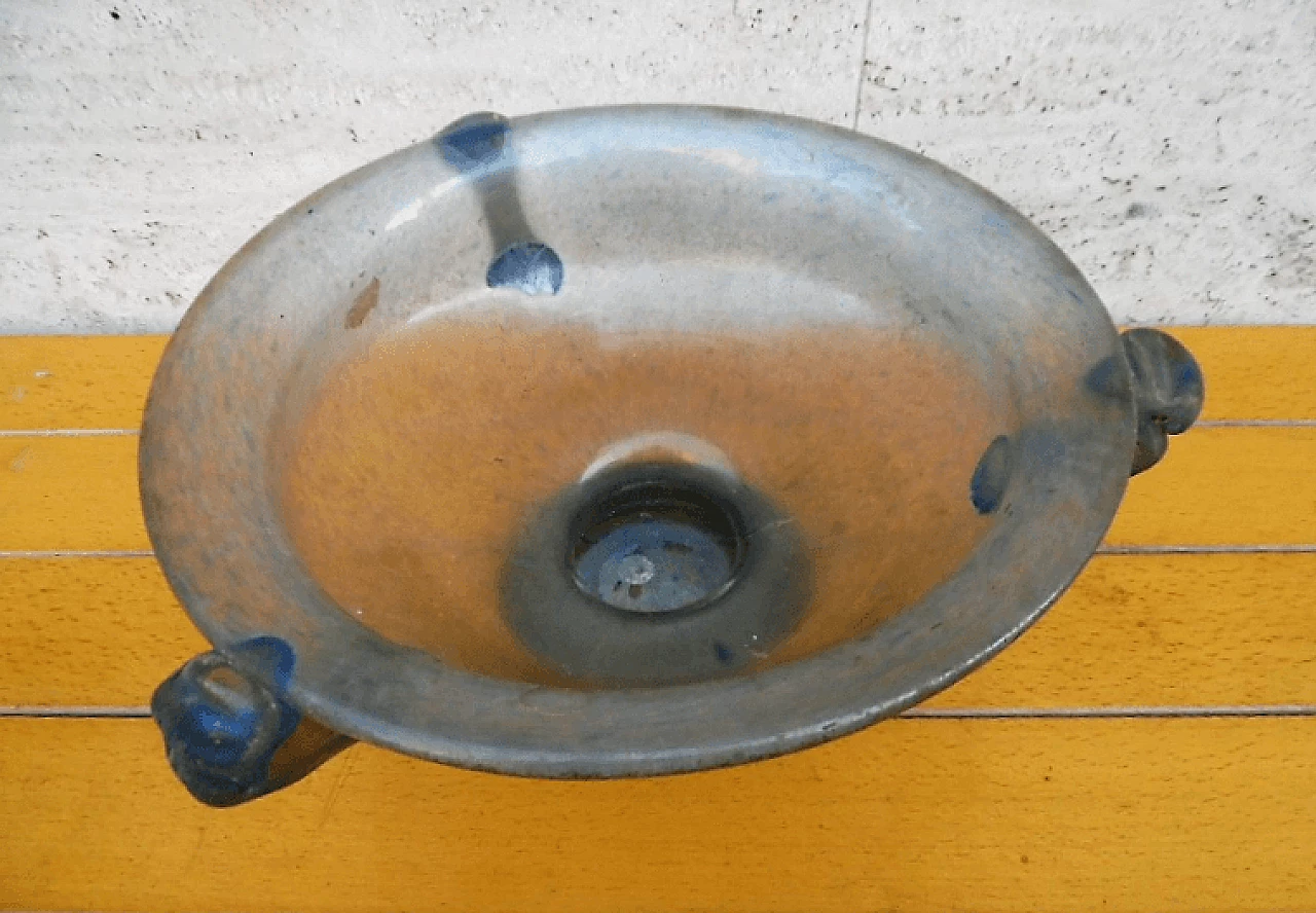 Centrotavola in vetro Scavo di Murano, anni '60 3