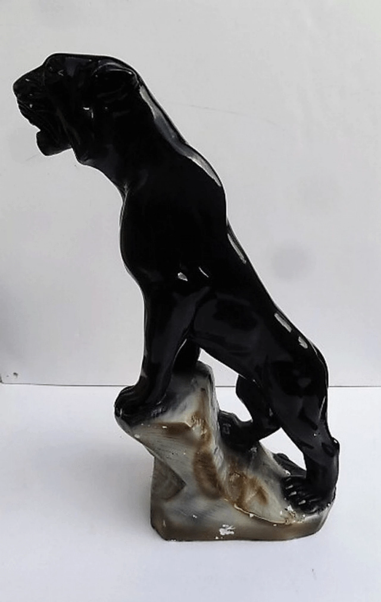 Panther, ceramic sculpture, 1950s 4