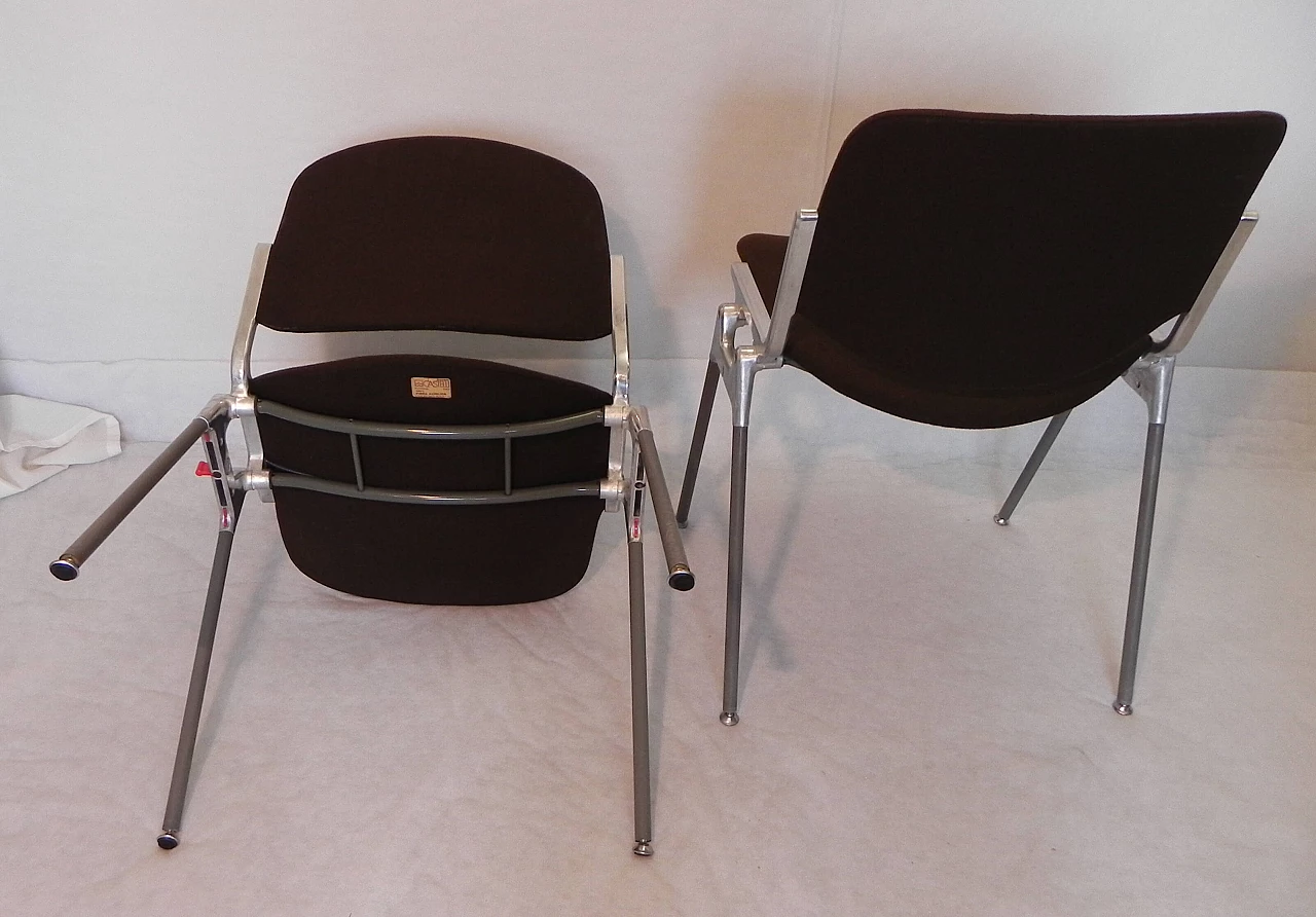 DSC 106 chair by Giancarlo Piretti for Anonima Castelli, 1970s 9