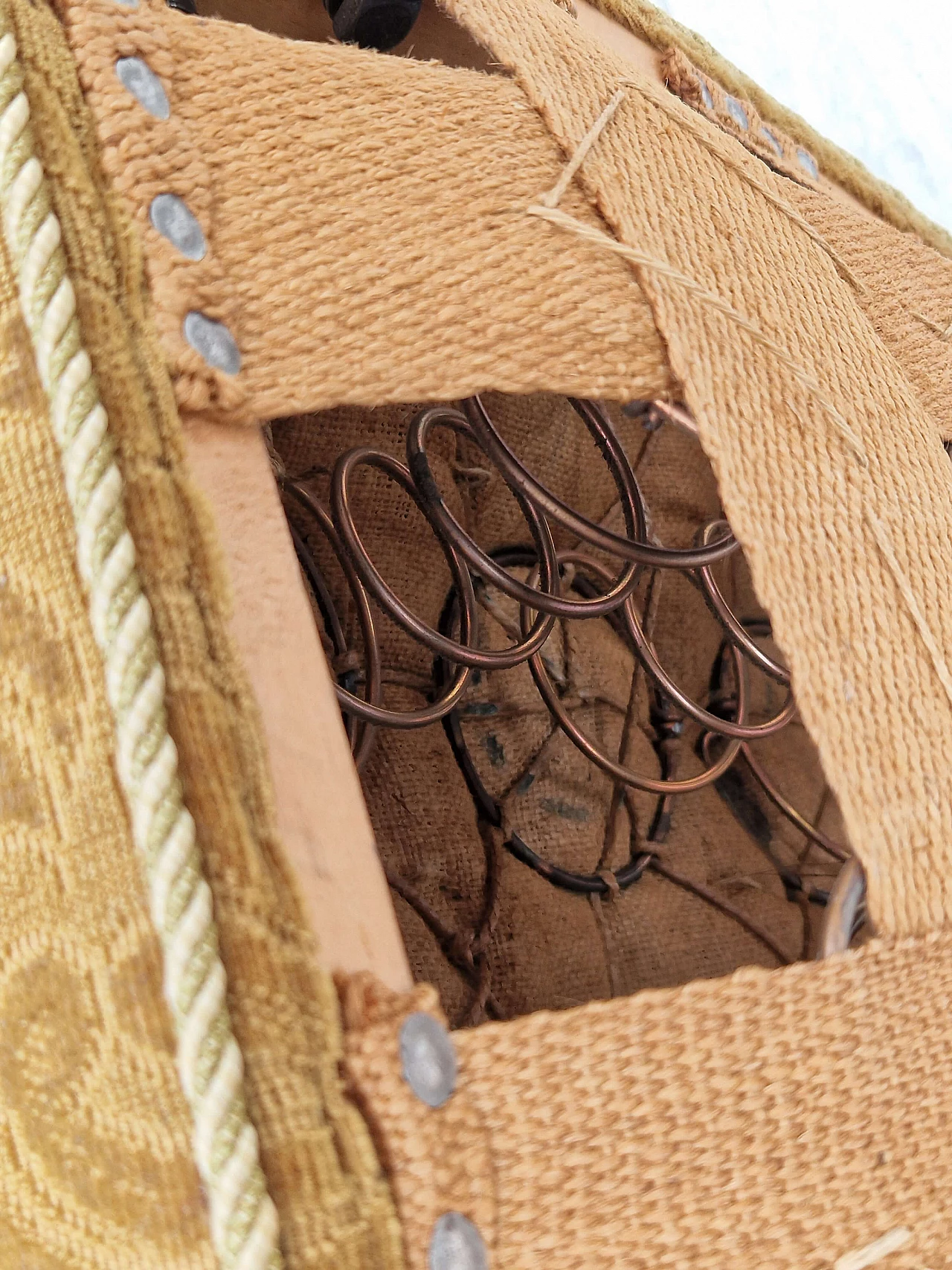 Scandinavian armchair in ash and green fabric, 1930s 15