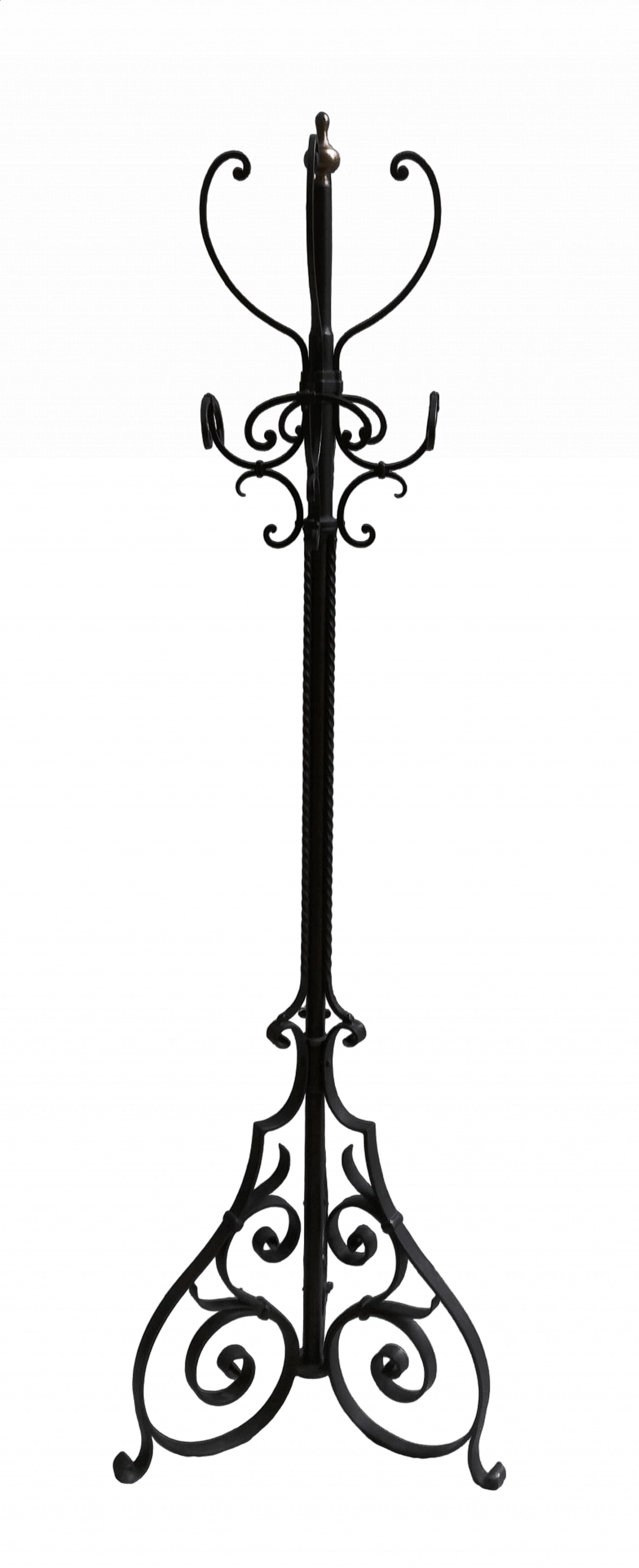 Wrought iron coat stand, 1920s 13