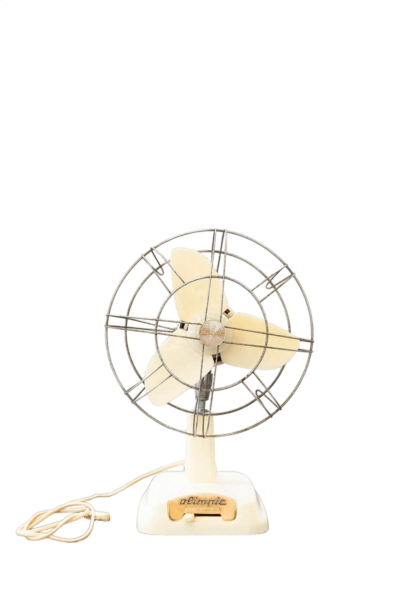 Olympic metal and plastic fan, 1970s 13