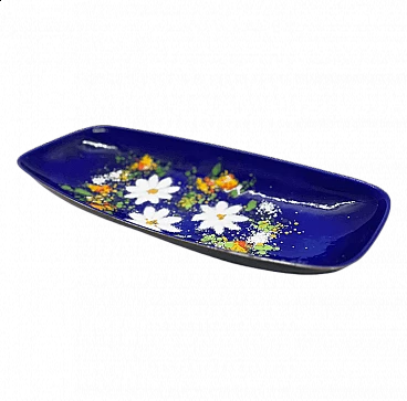 Enamelled copper plate, 1960s