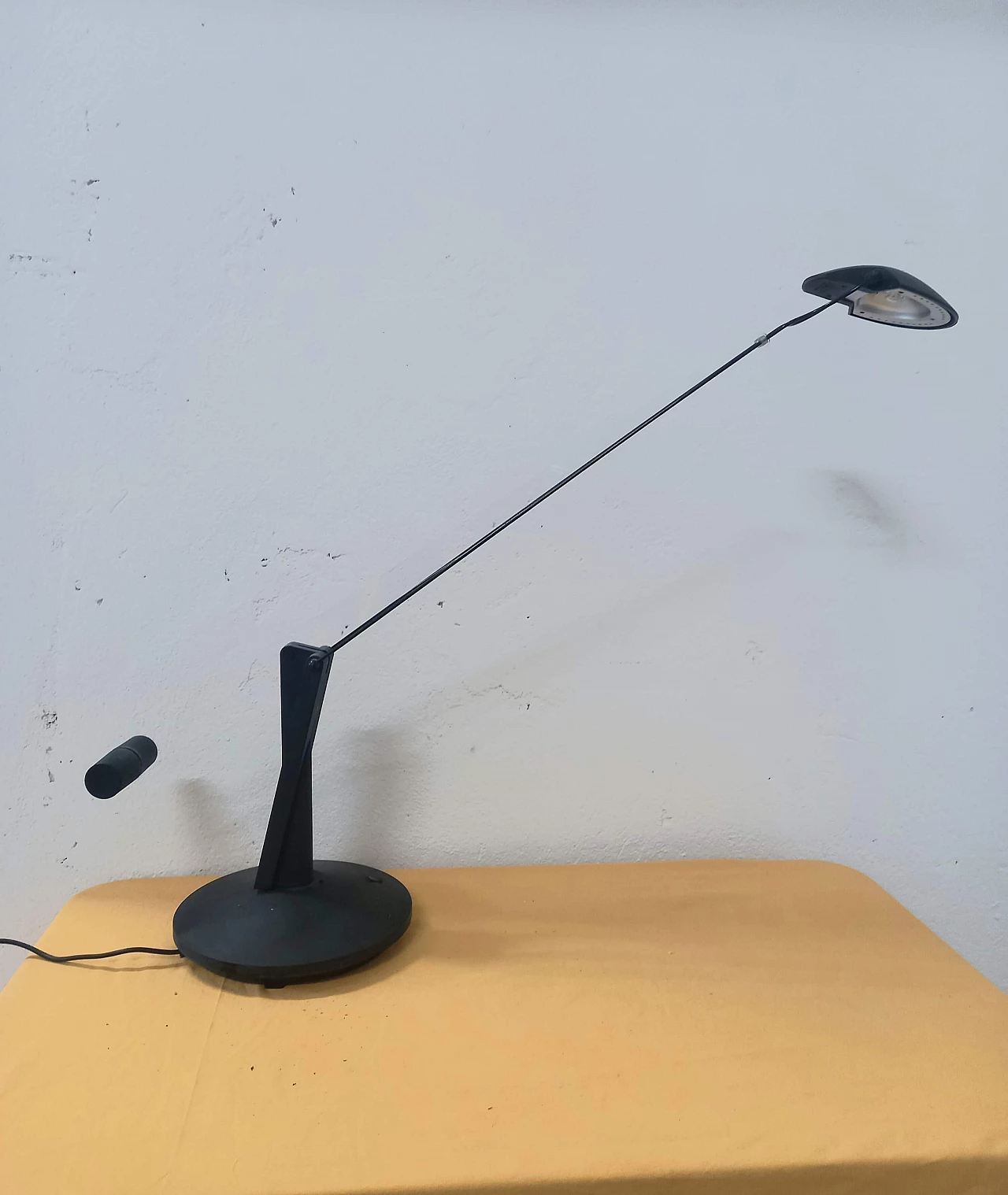 Plastic and plexiglas Lisa desk lamp by Gianni Cardile for Valenti, 1980s 1