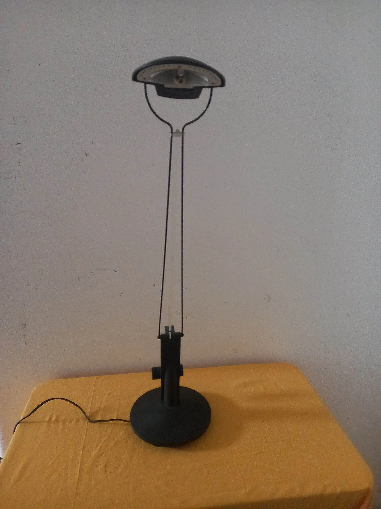 Plastic and plexiglas Lisa desk lamp by Gianni Cardile for Valenti, 1980s 5