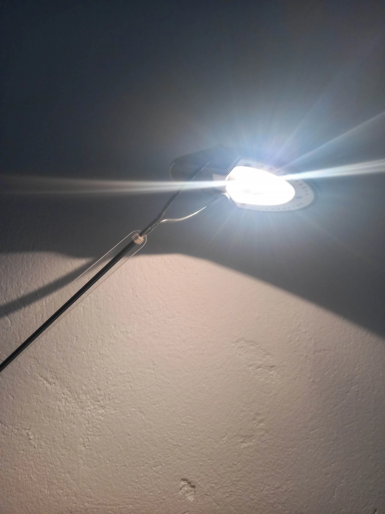 Plastic and plexiglas Lisa desk lamp by Gianni Cardile for Valenti, 1980s 10