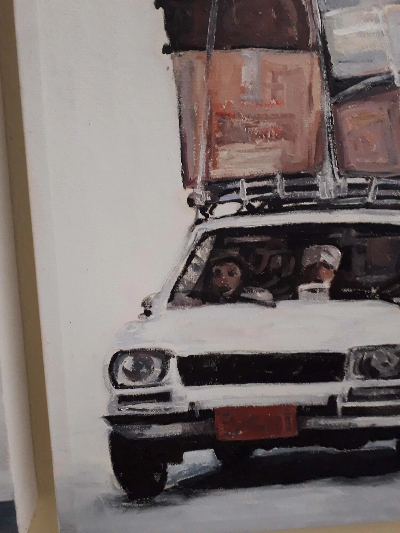 Francesco Sisinni, Cargo, oil on canvas, 2014 3