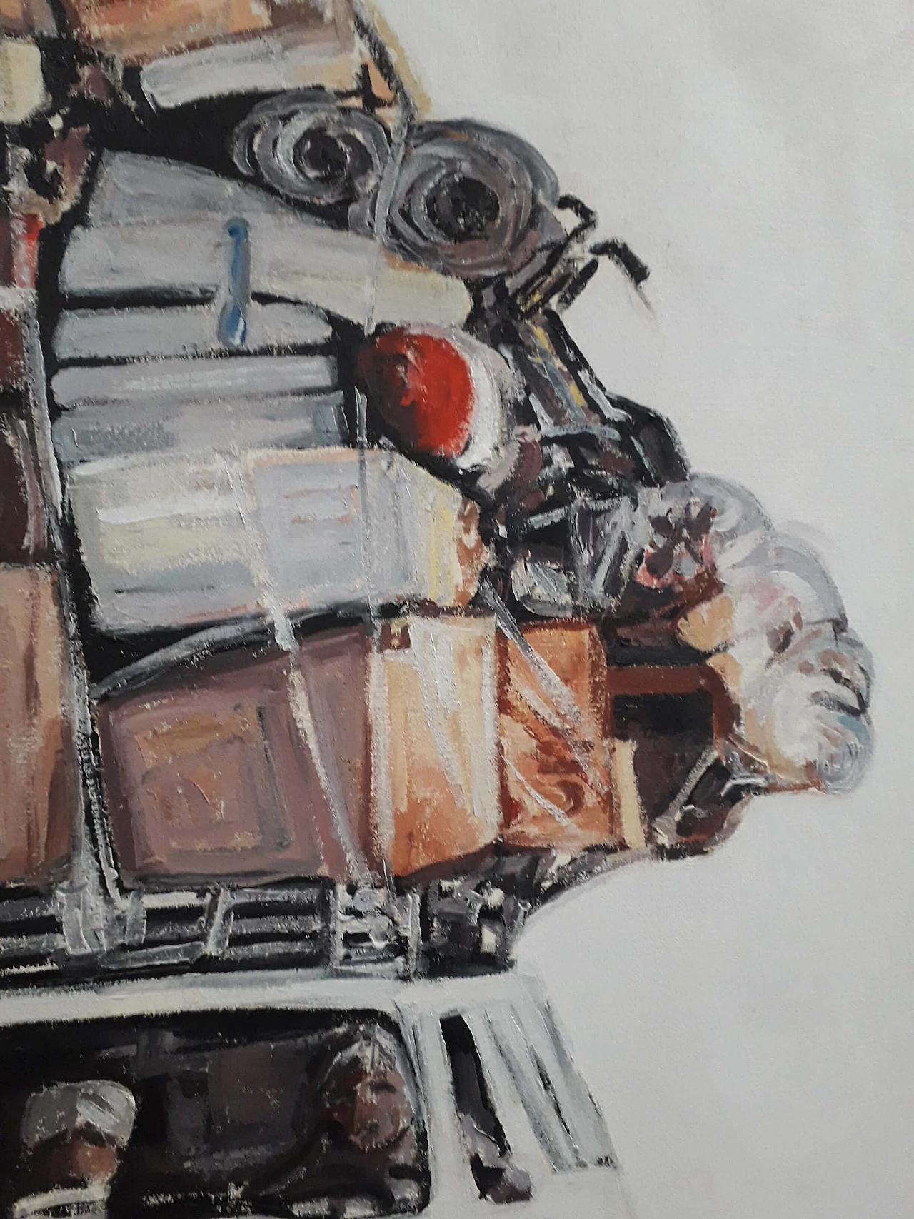 Francesco Sisinni, Cargo, oil on canvas, 2014 4