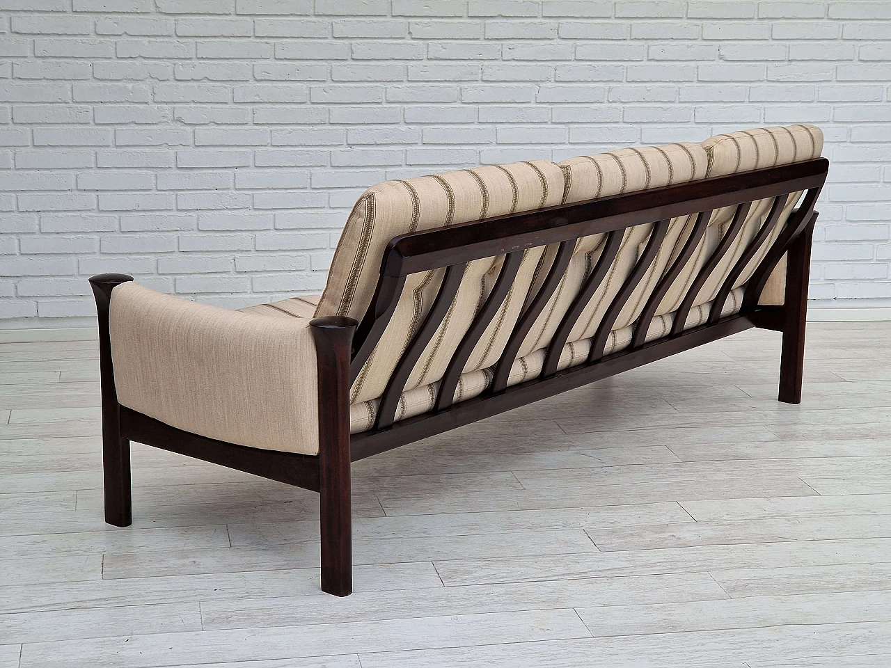 Danish three seater sofa by Arne Vodder for Cado Denmark, 1970s 4