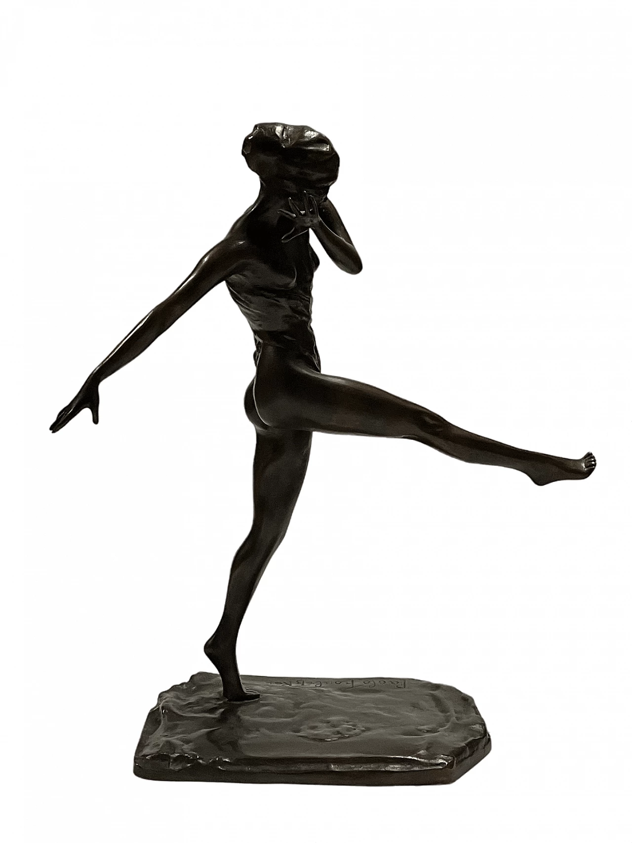 Paolo Troubetzkoy, Ballerina, scultura in bronzo 2
