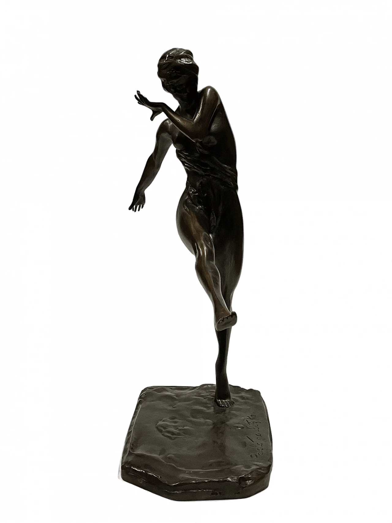 Paul Troubetzkoy, Dancer, bronze sculpture 4