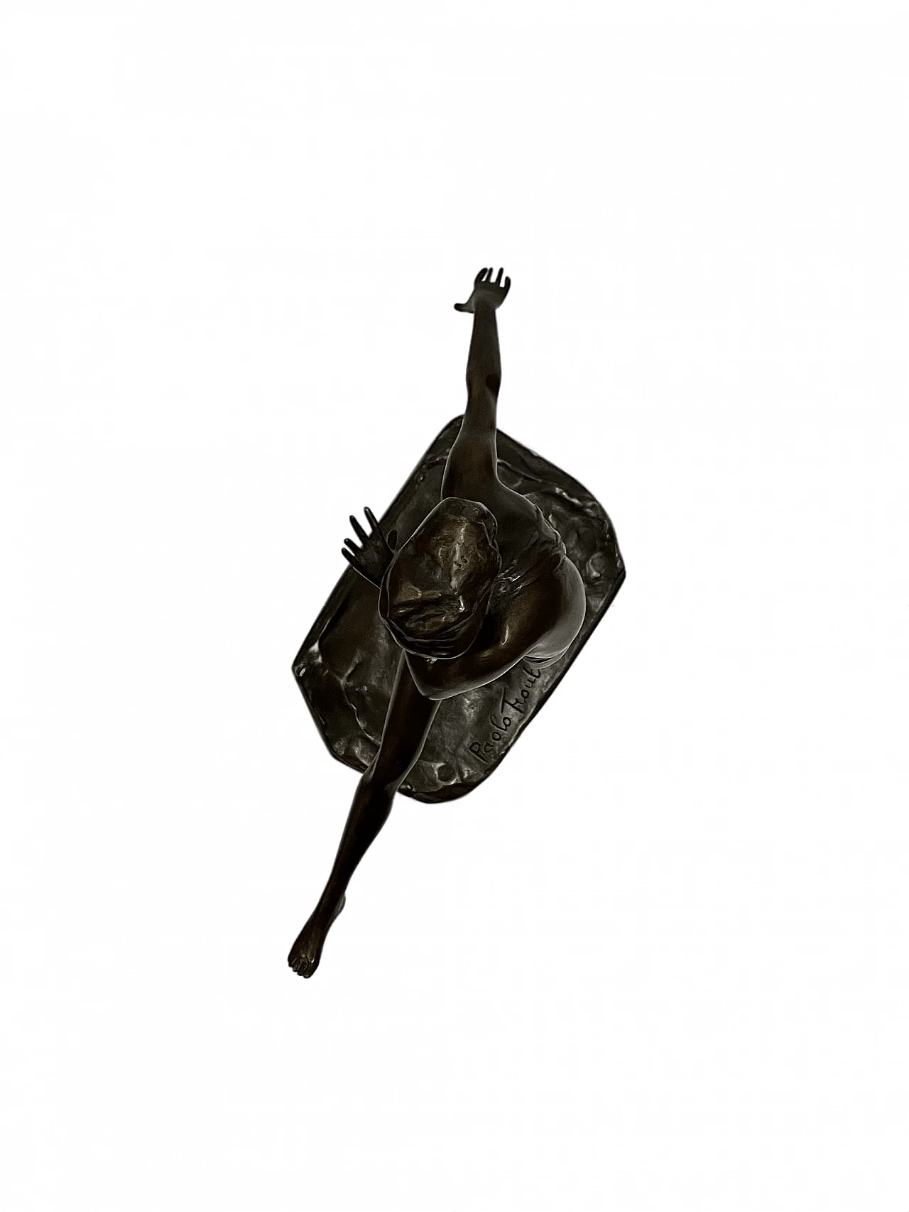 Paolo Troubetzkoy, Ballerina, scultura in bronzo 5