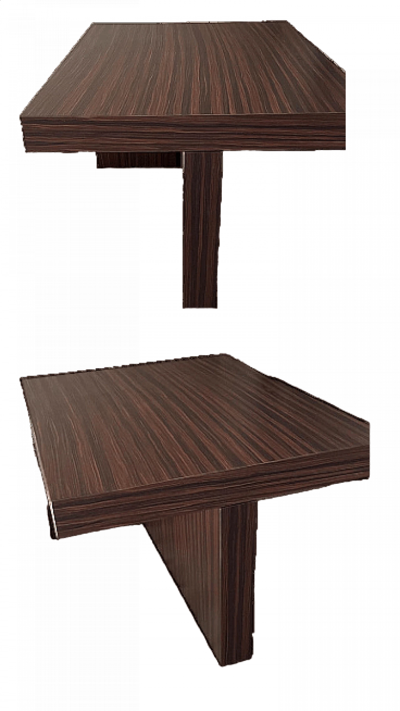 Coppia di tavolini in palissandro, anni 2000 16