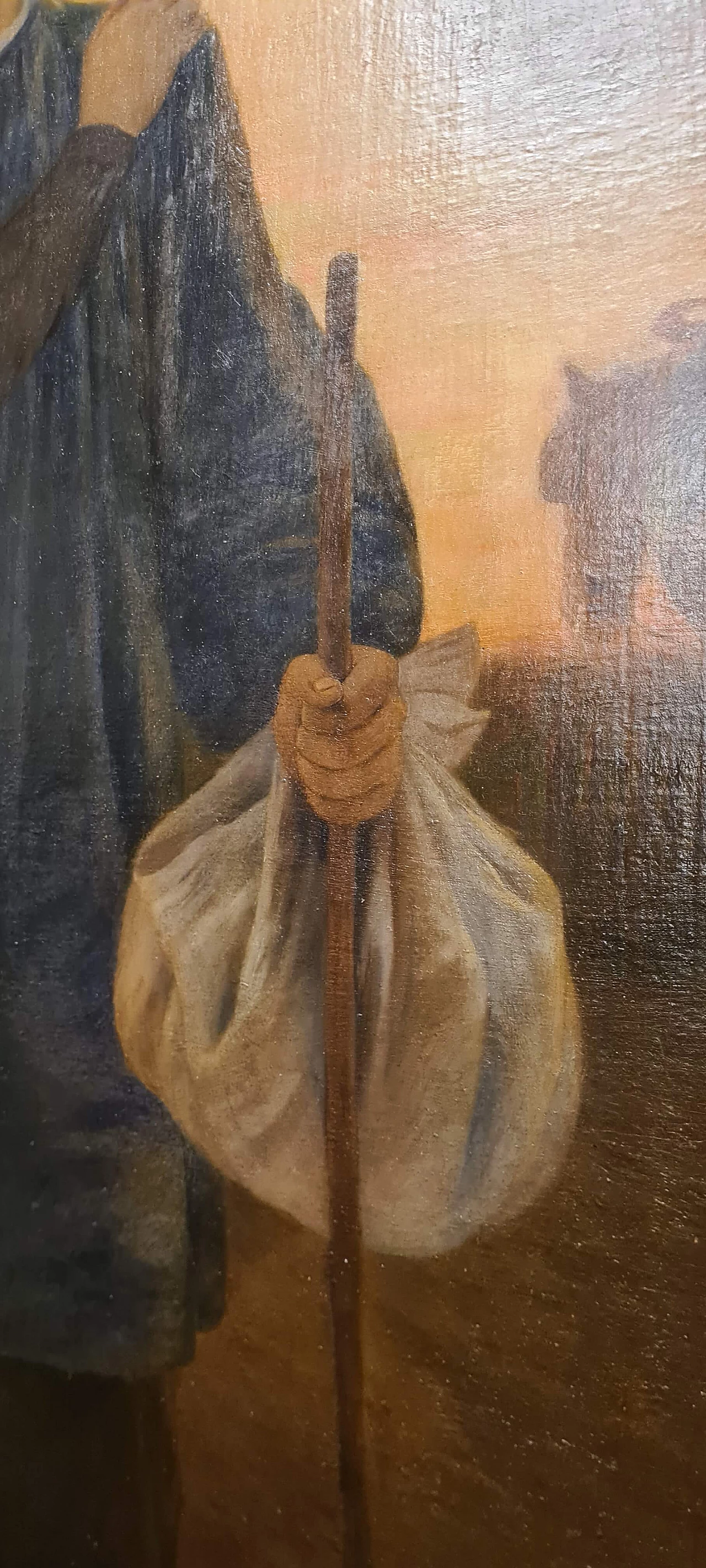 Albert Bettanier, La Depart, oil on canvas, 1888 5