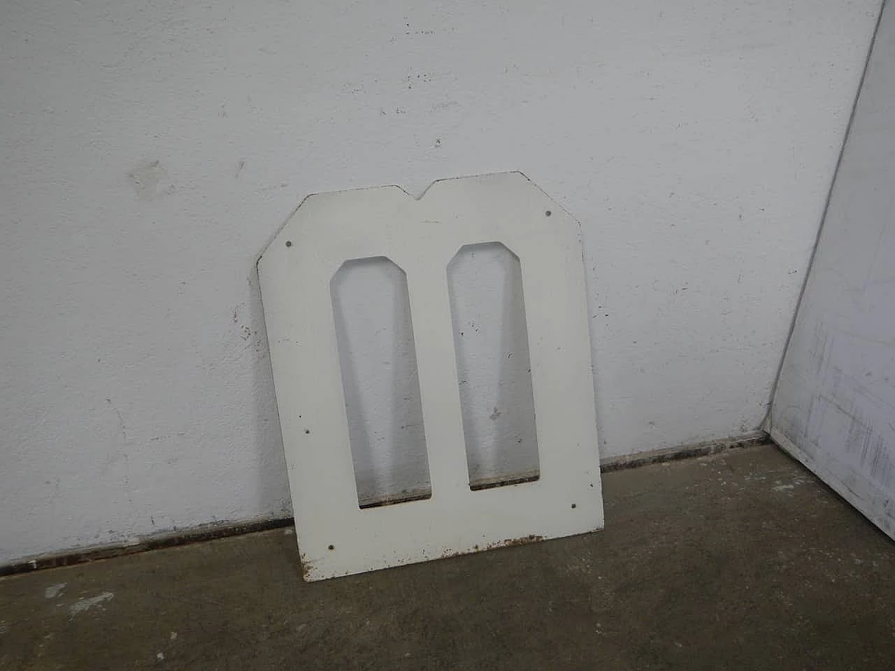 Iron letter M, 1950s 1