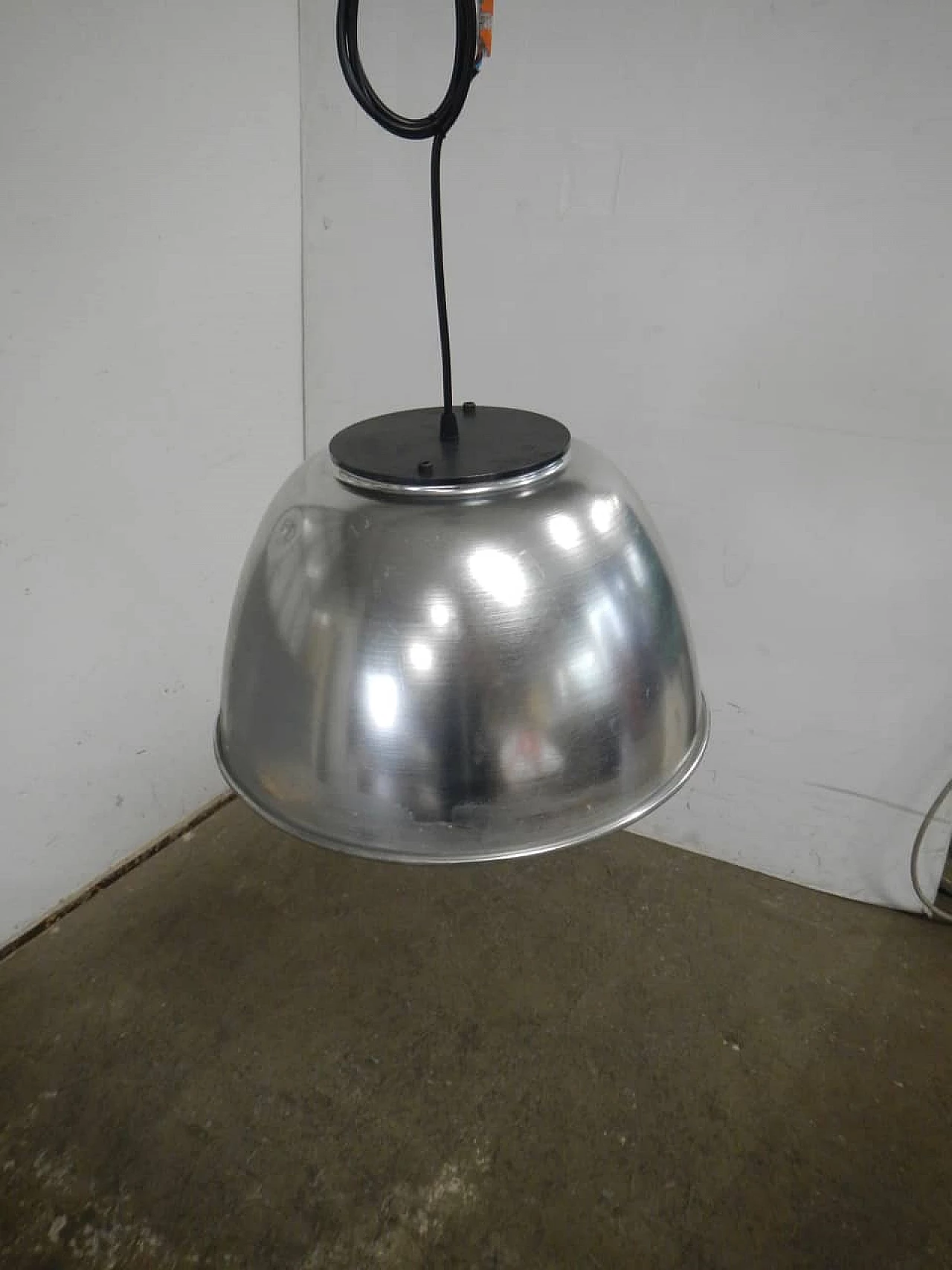 D41 1950 industrial aluminium lamp, 1950s 2