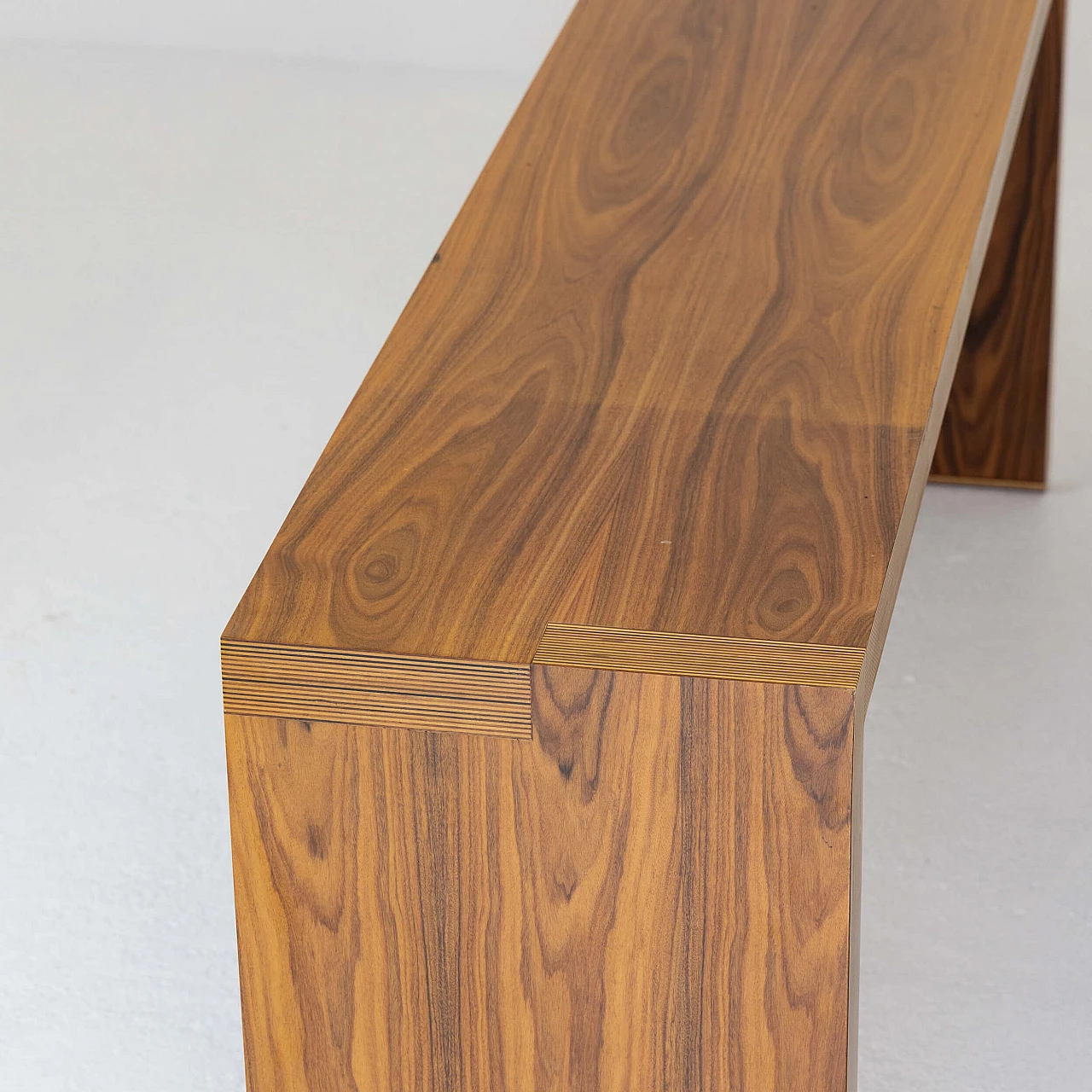 Walnut desk with dactyl, 1960s 28