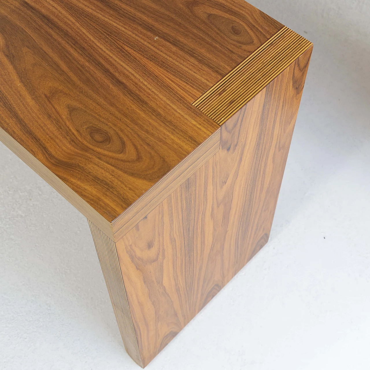 Walnut desk with dactyl, 1960s 29