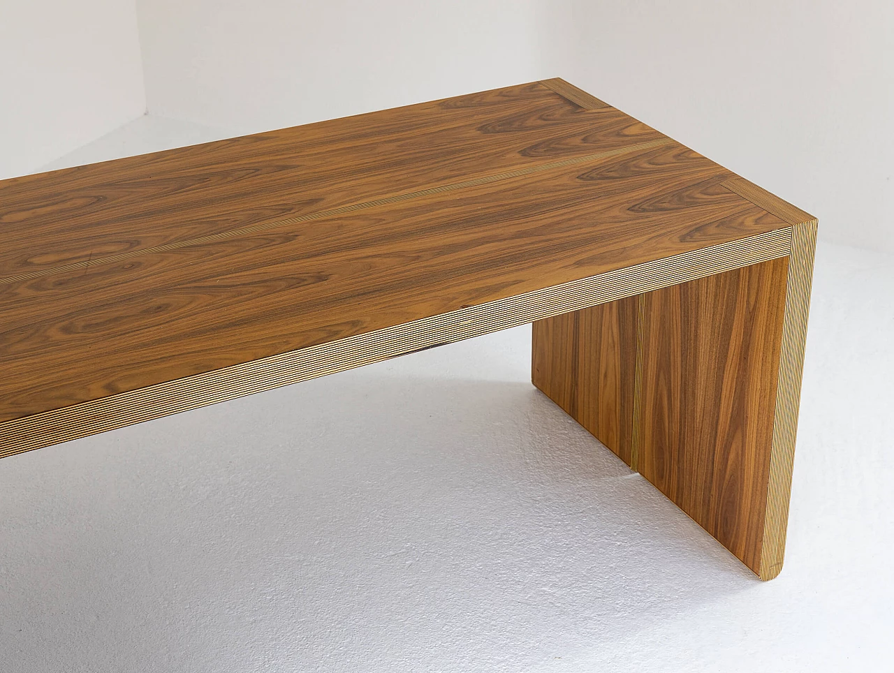 Walnut desk with dactyl, 1960s 40