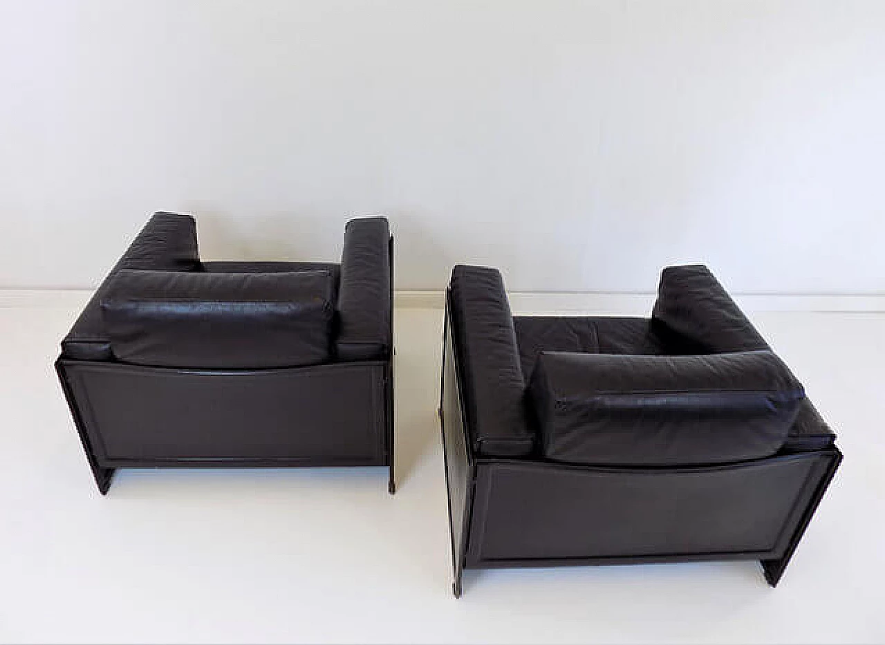 Korium KM 3/1 armchair by Tito Agnoli for Matteograssi, 1980s 6