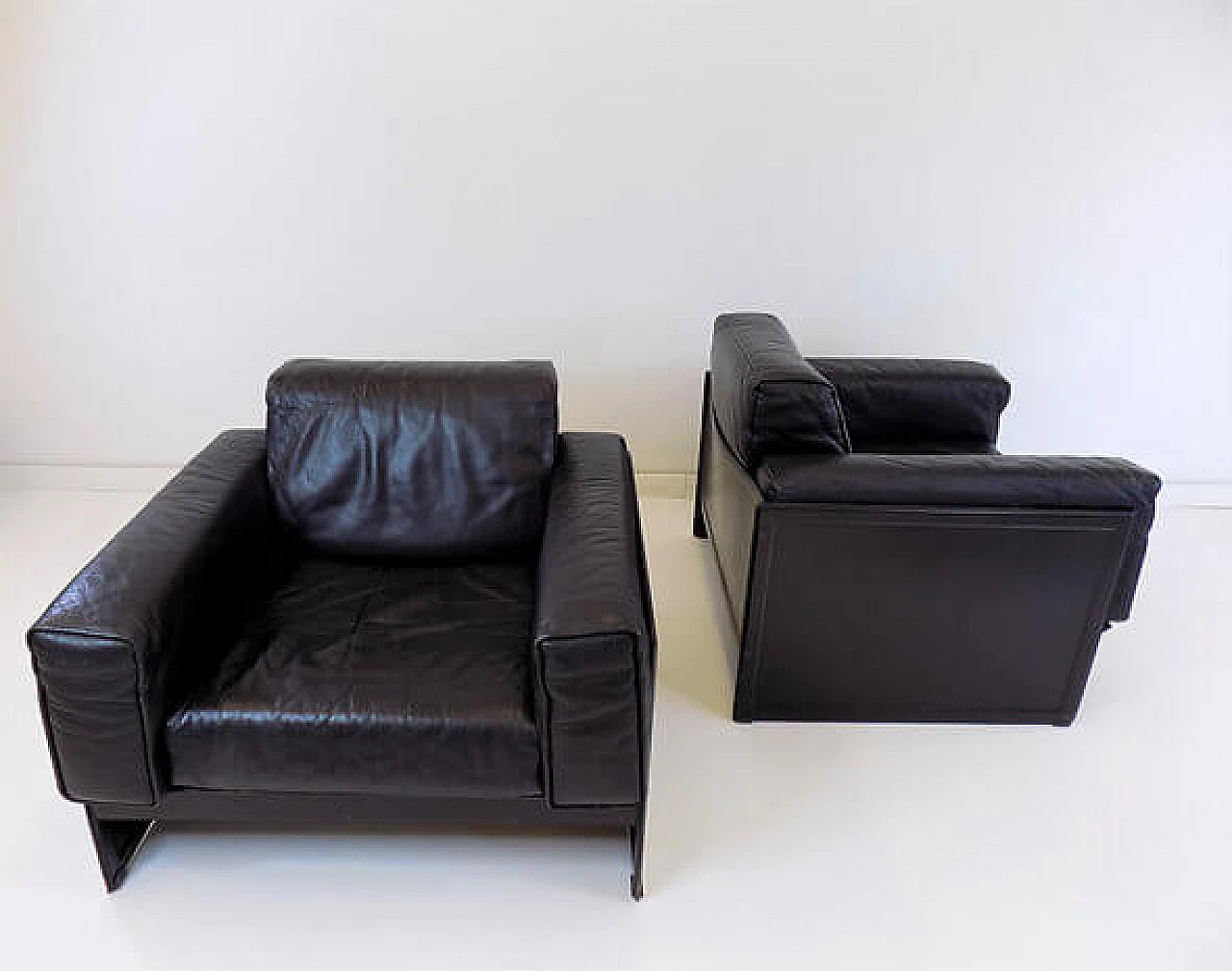 Korium KM 3/1 armchair by Tito Agnoli for Matteograssi, 1980s 9