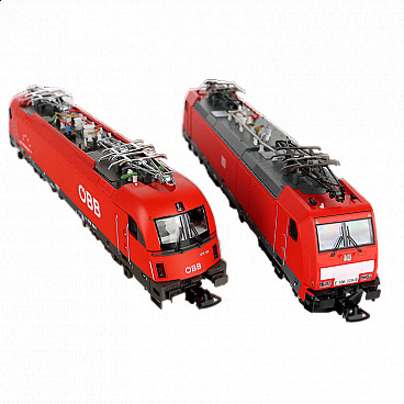Coppia di locomotori Piko Rh1216 e Br186