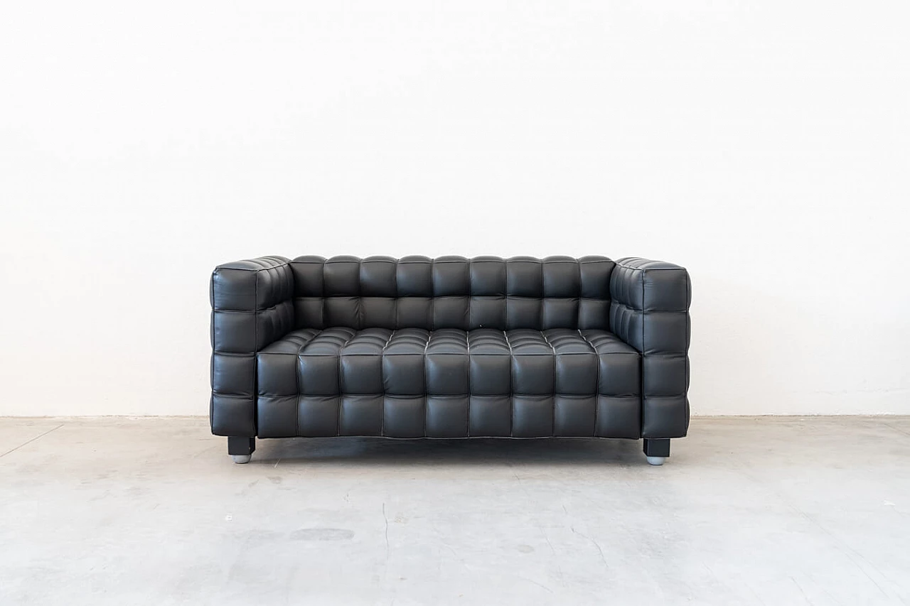 4 Divani Kubus di Josef Hoffmann per Wittmann, anni '80 2