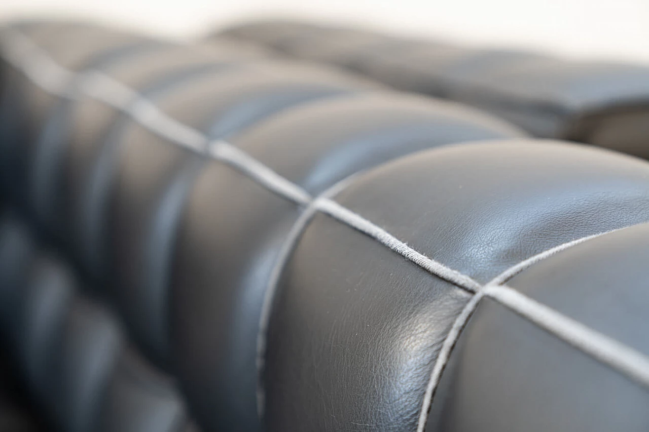 4 Divani Kubus di Josef Hoffmann per Wittmann, anni '80 13