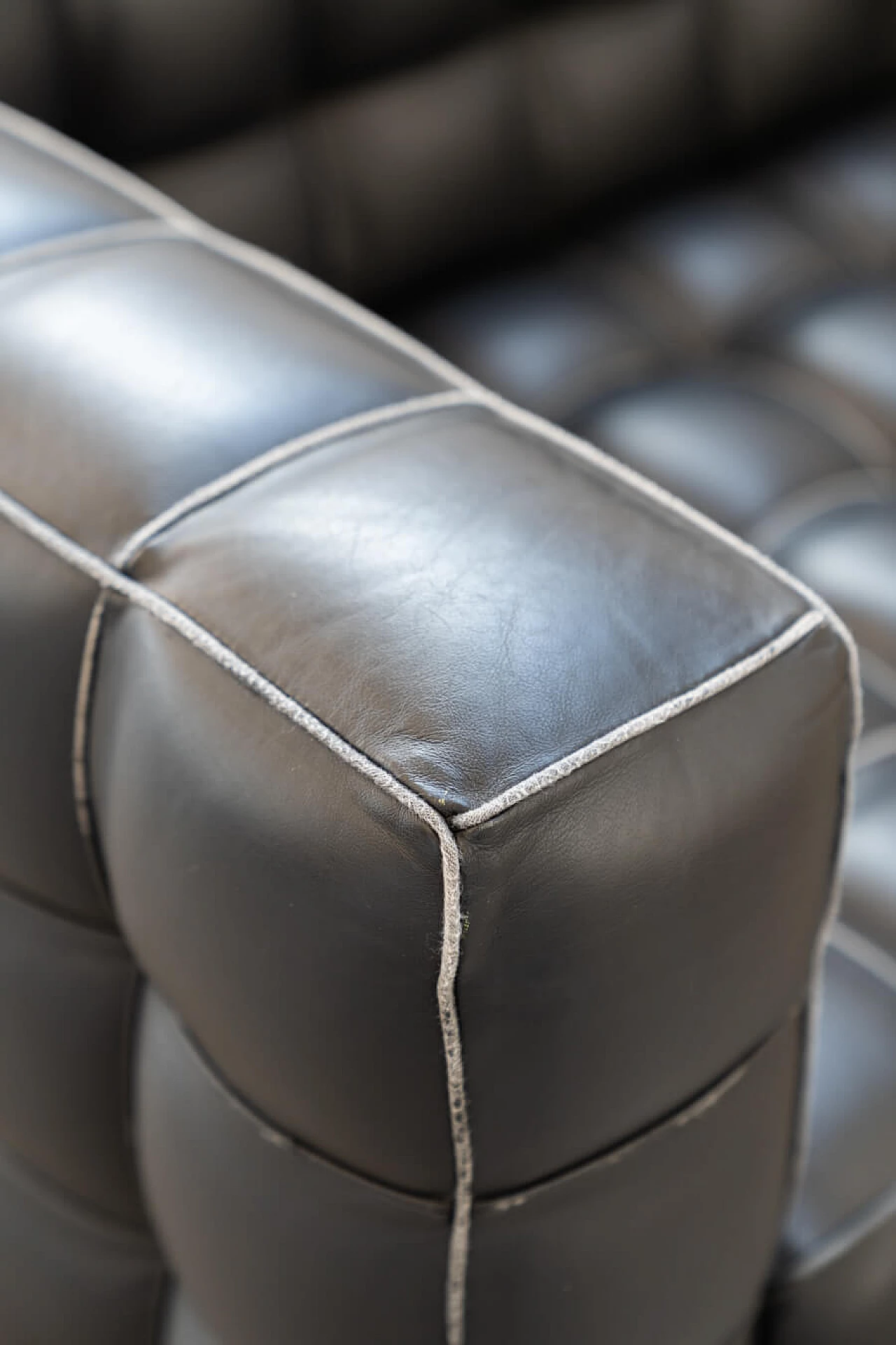 4 Divani Kubus di Josef Hoffmann per Wittmann, anni '80 16