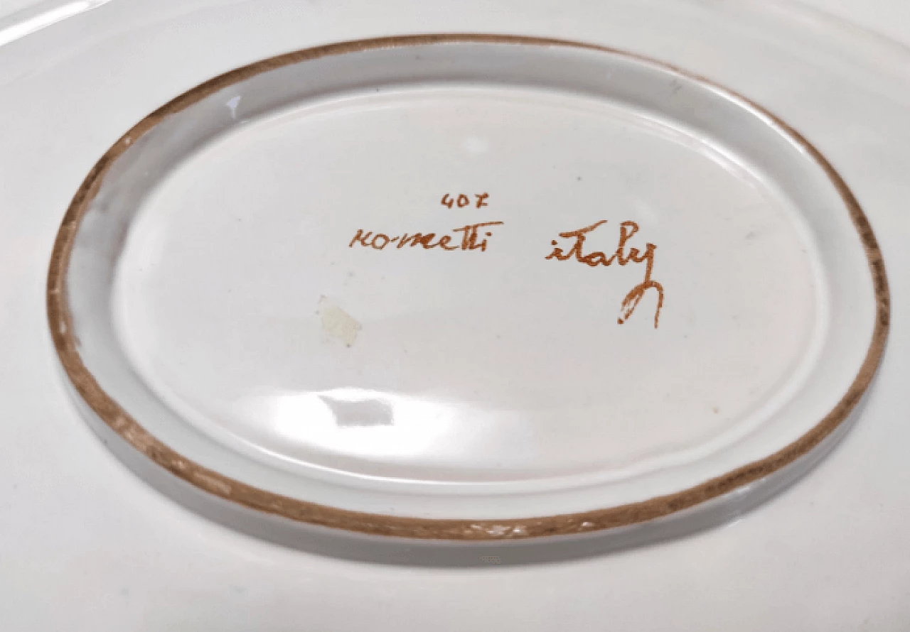 Ceramic fish-shaped valet tray by Rometti, 1960s 7