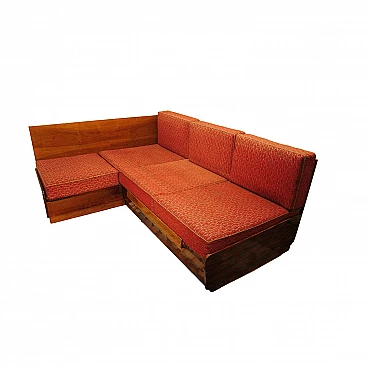 Divano letto angolare di Jindřich Halabala per UP Zavody, anni '50