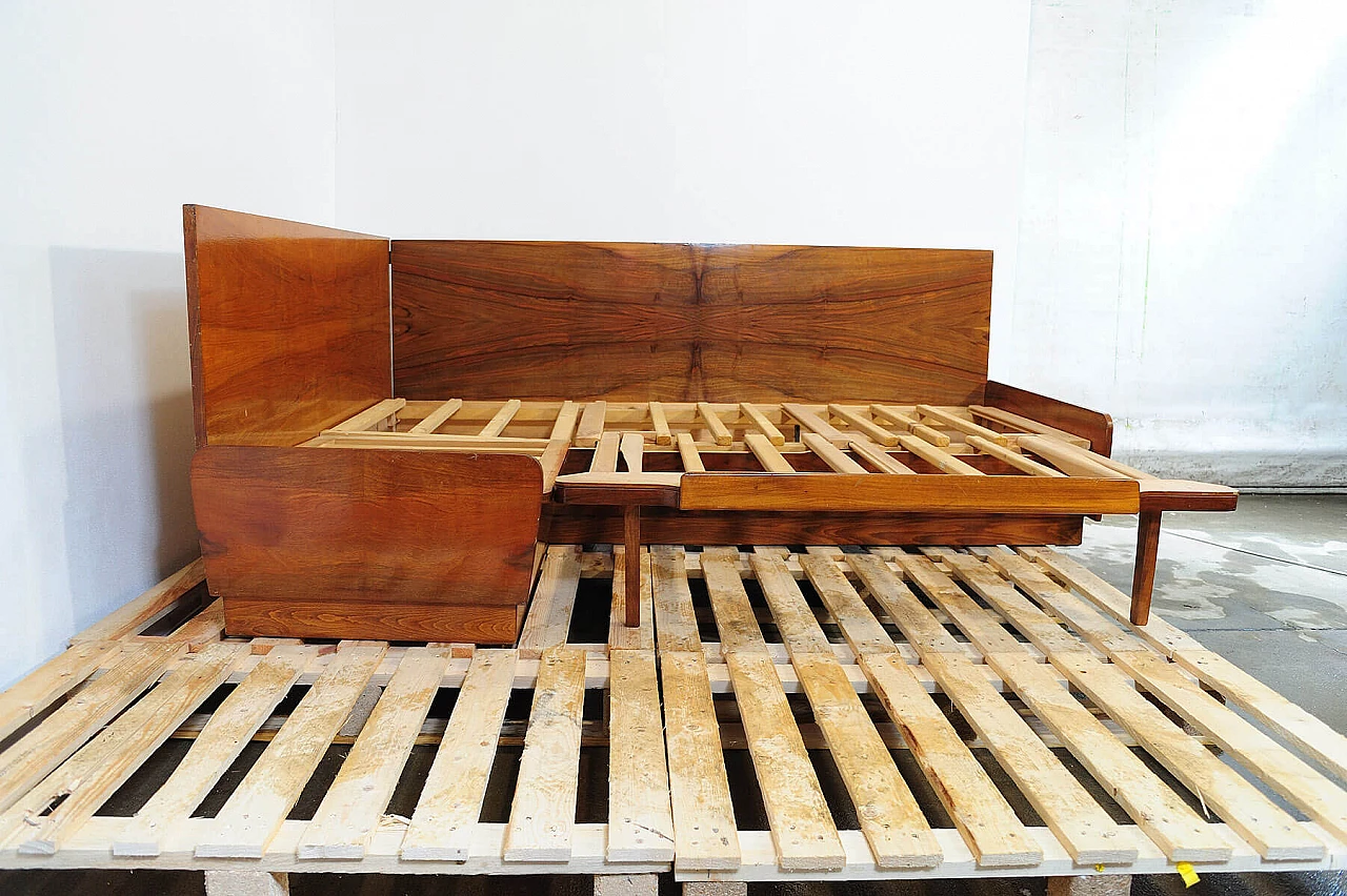 Divano letto angolare di Jindřich Halabala per UP Zavody, anni '50 13