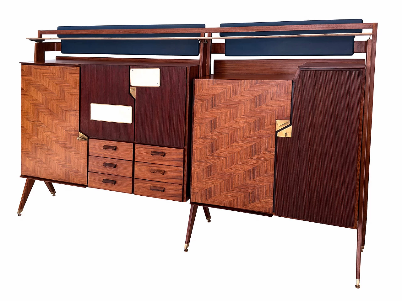 Sideboard with bar compartment by La Permanente Mobili Cantù, 1950s 1