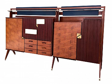 Sideboard with bar compartment by La Permanente Mobili Cantù, 1950s