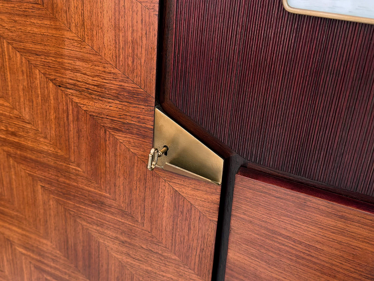 Sideboard with bar compartment by La Permanente Mobili Cantù, 1950s 5