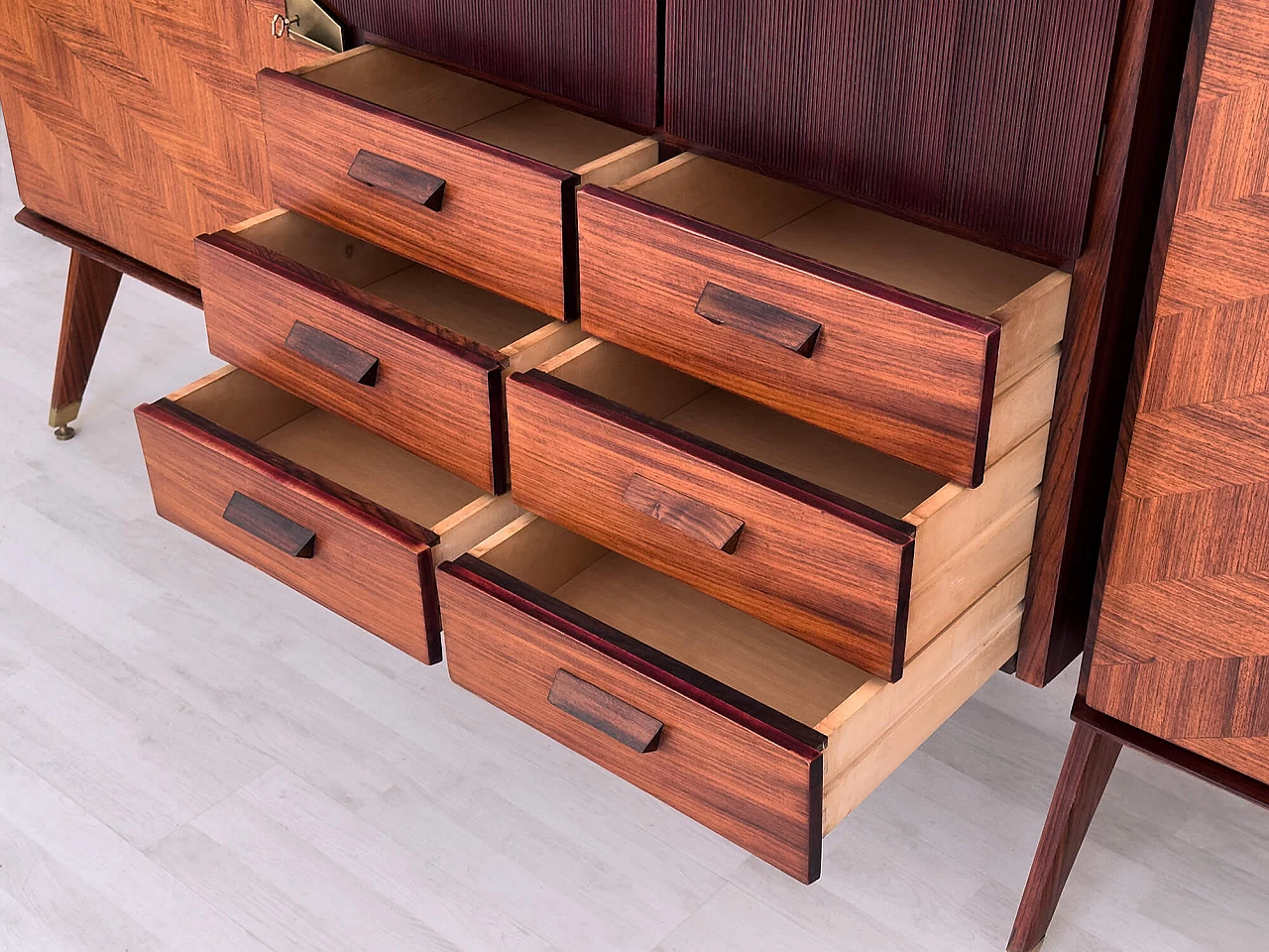 Sideboard with bar compartment by La Permanente Mobili Cantù, 1950s 8