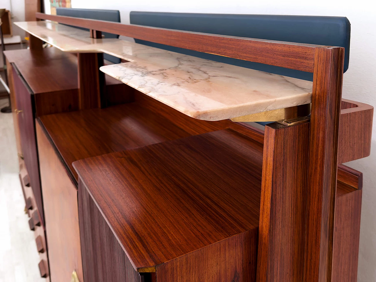 Sideboard with bar compartment by La Permanente Mobili Cantù, 1950s 16