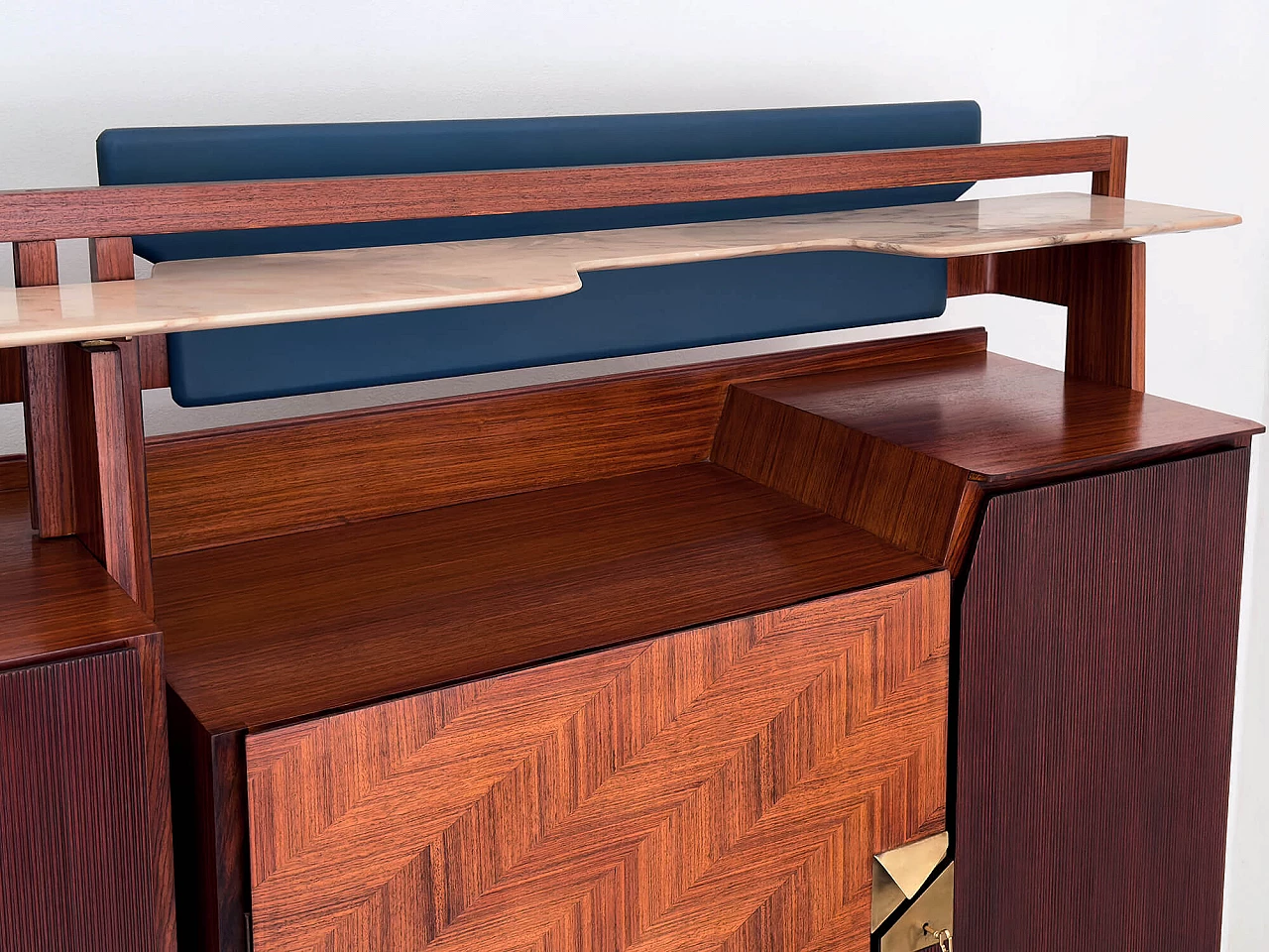 Sideboard with bar compartment by La Permanente Mobili Cantù, 1950s 17